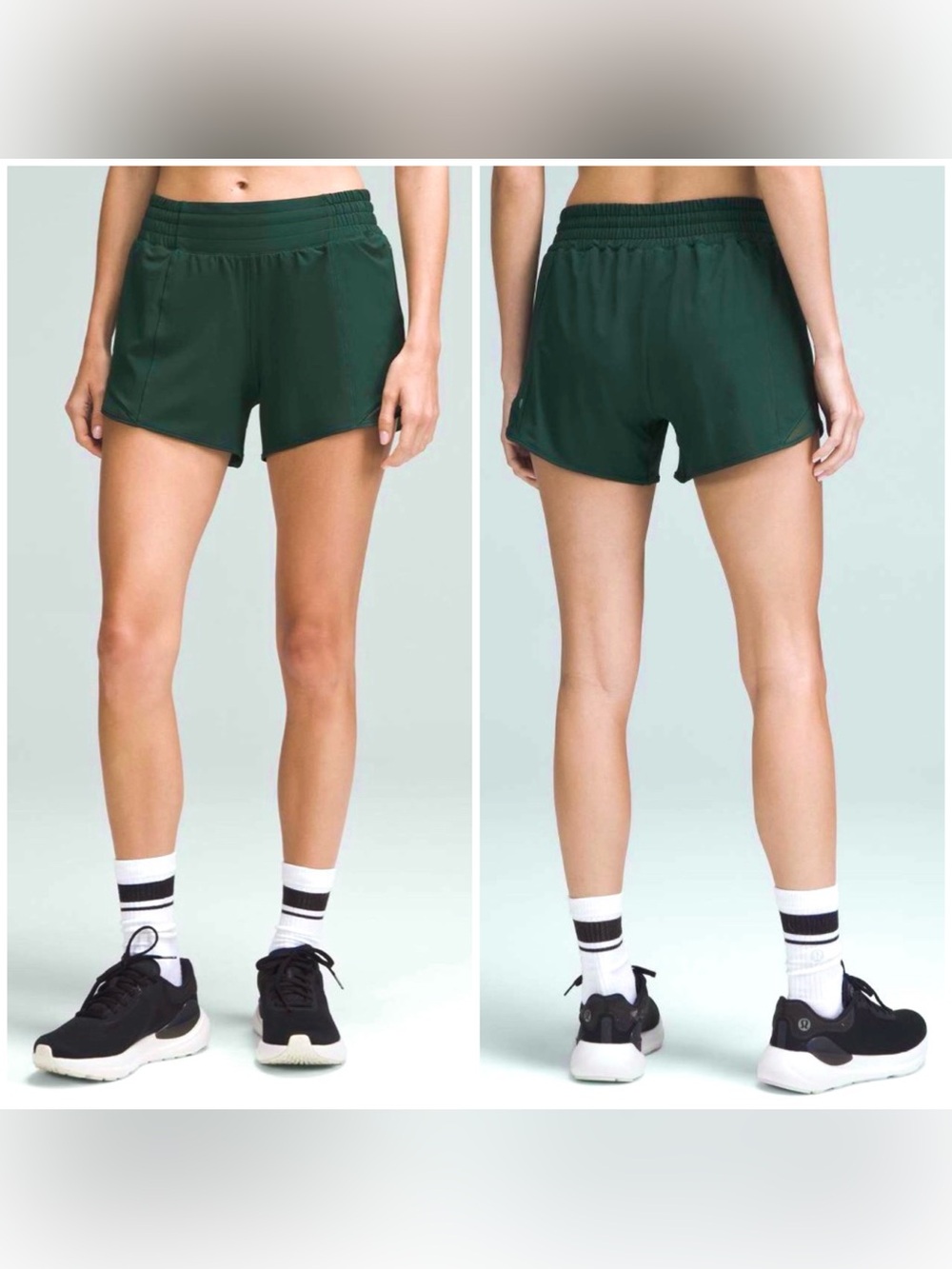 Lululemon Hotty Hot High-Rise Lined Short 4"
Legacy Green 8